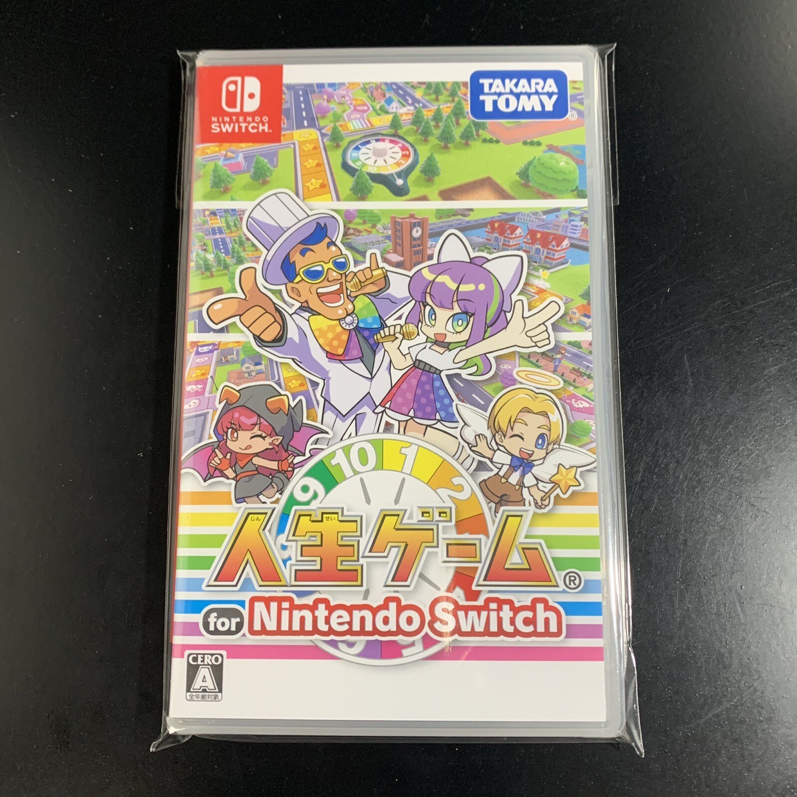 Unopened SW The Game of Life Nintendo Switch Takara Tomy Sealed Misc JP