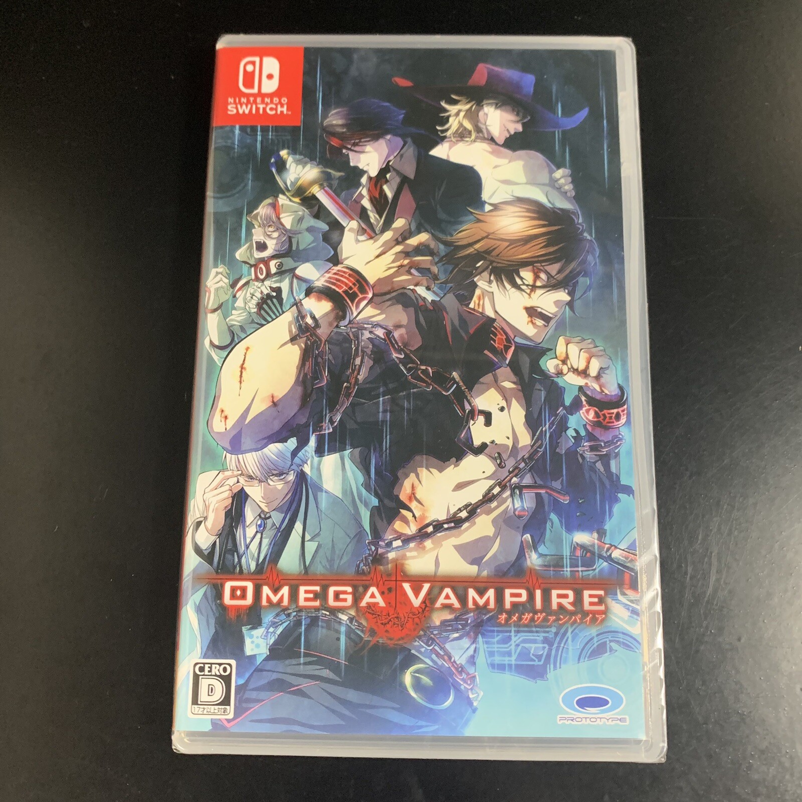 Unopened SW Omega Vampire Nintendo Switch Prototype Sealed Visual Novel JP