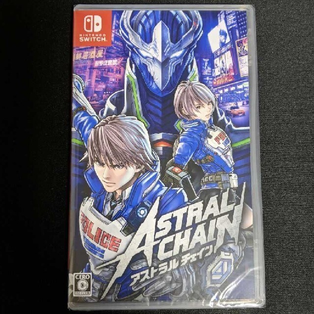 Unopened SW Astral Chain Nintendo Switch Sealed Action Adventure JP w/tracking