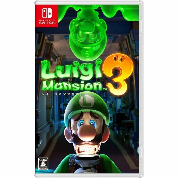 Unopened SW Luigi Mansion 3 Nintendo Switch Sealed Action Adventure JP