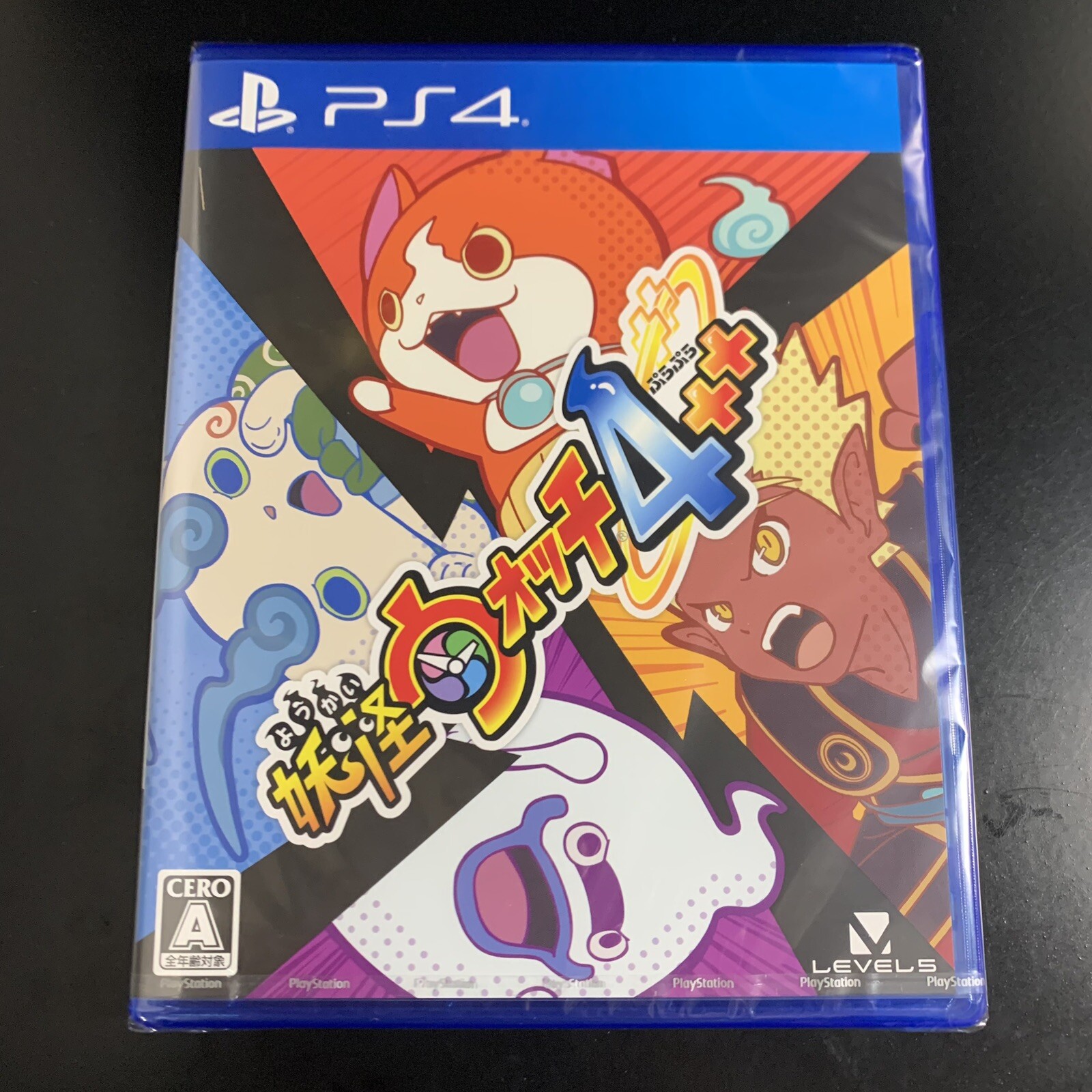 Unopened PS4 Yo-kai Watch 4++ Sony PlayStation 4 Level 5 Sealed RPG JP