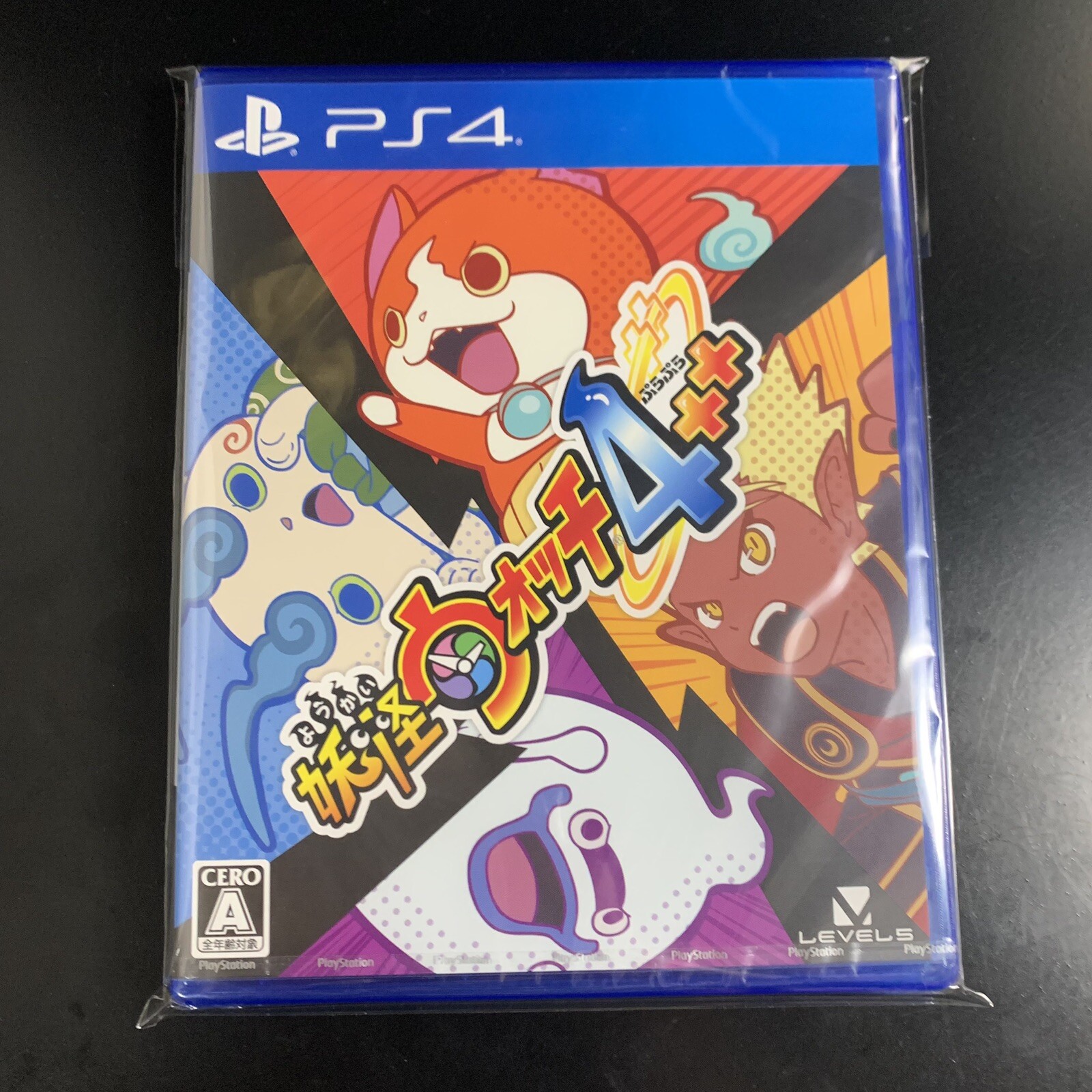 Unopened PS4 Yo-kai Watch 4++ Sony PlayStation 4 Level 5 Sealed RPG JP