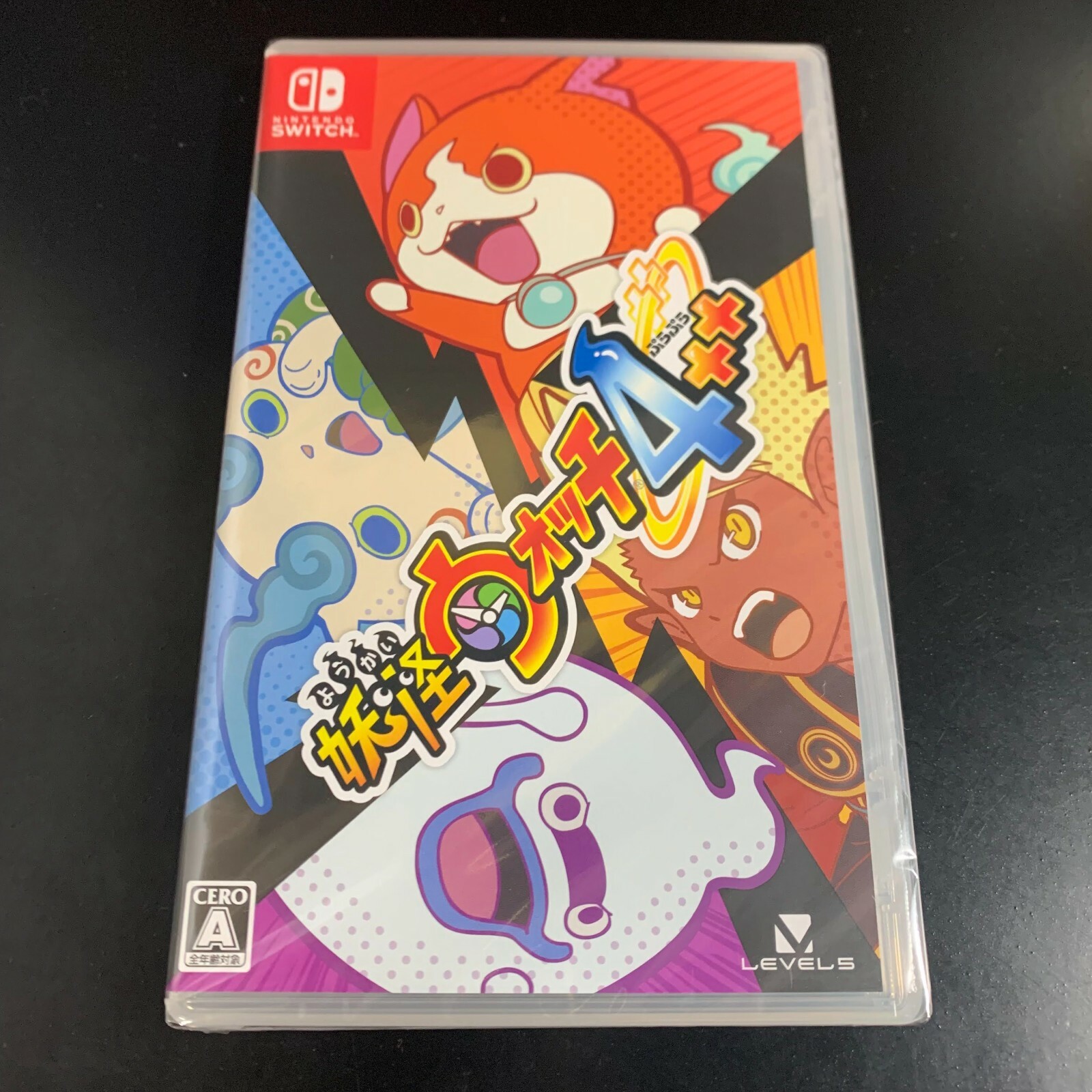 Unopened SW Yo-kai Watch 4++ Nintendo Switch Level 5 Sealed RPG JP w/tracking