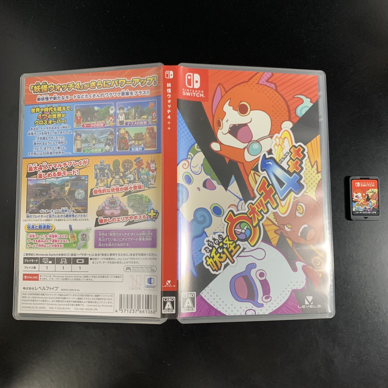 Unopened SW Yo-kai Watch 4++ Nintendo Switch Level 5 Sealed RPG JP w/tracking
