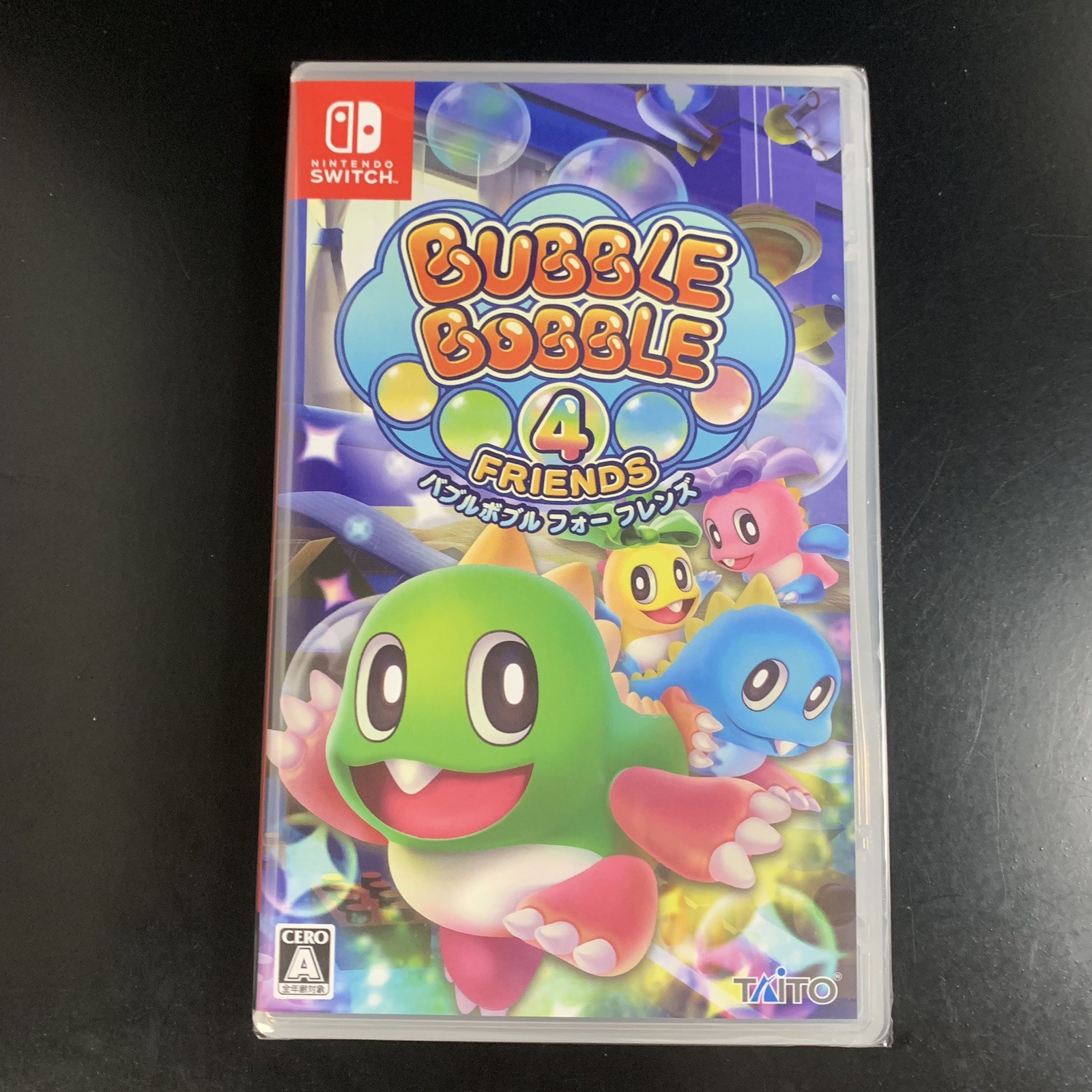 Unopened SW Bubble Bobble 4 Friends Nintendo Switch Taito Sealed Platformer JP