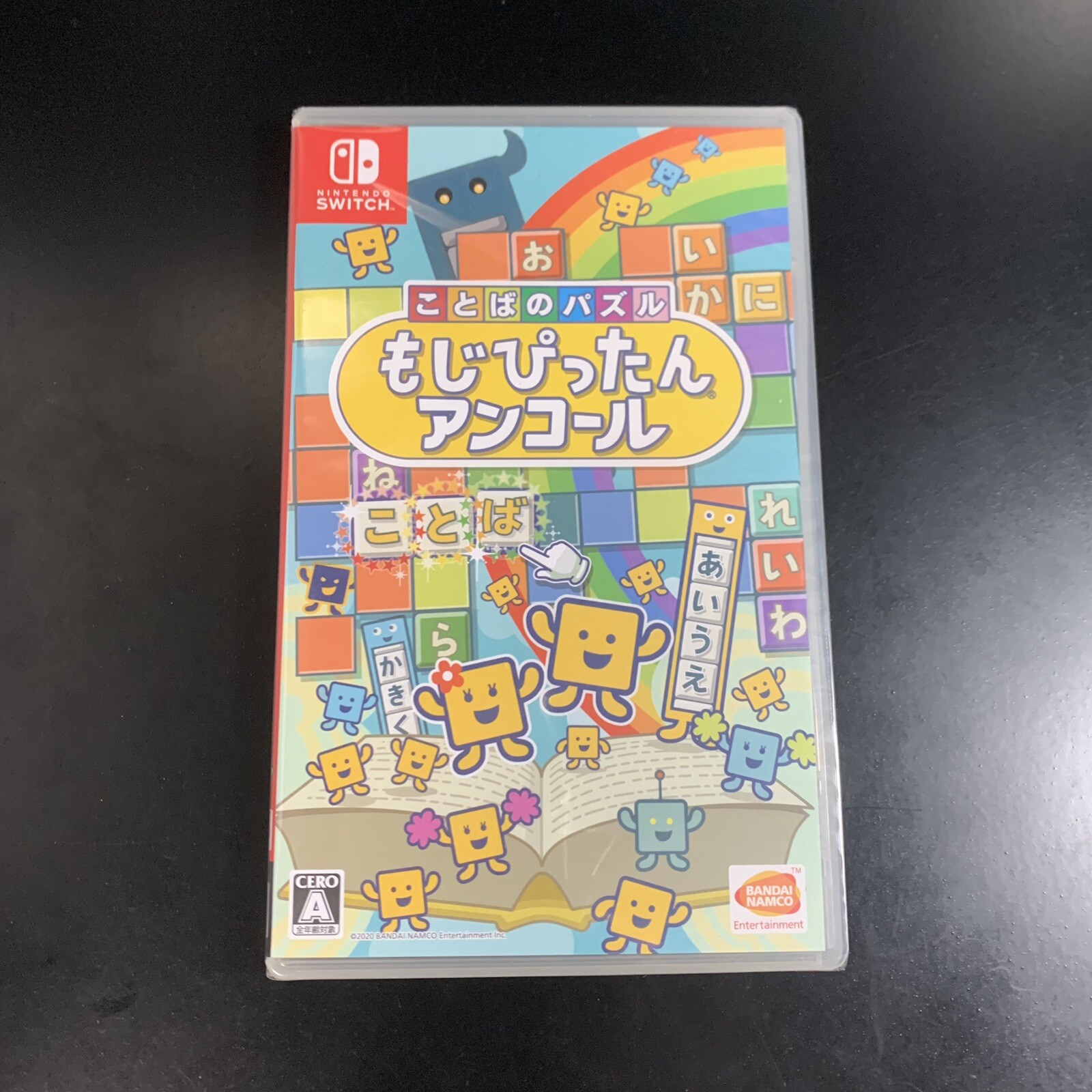 Unopened SW Language Puzzle Mojipittan Encore Nintendo Switch Bandai Namco