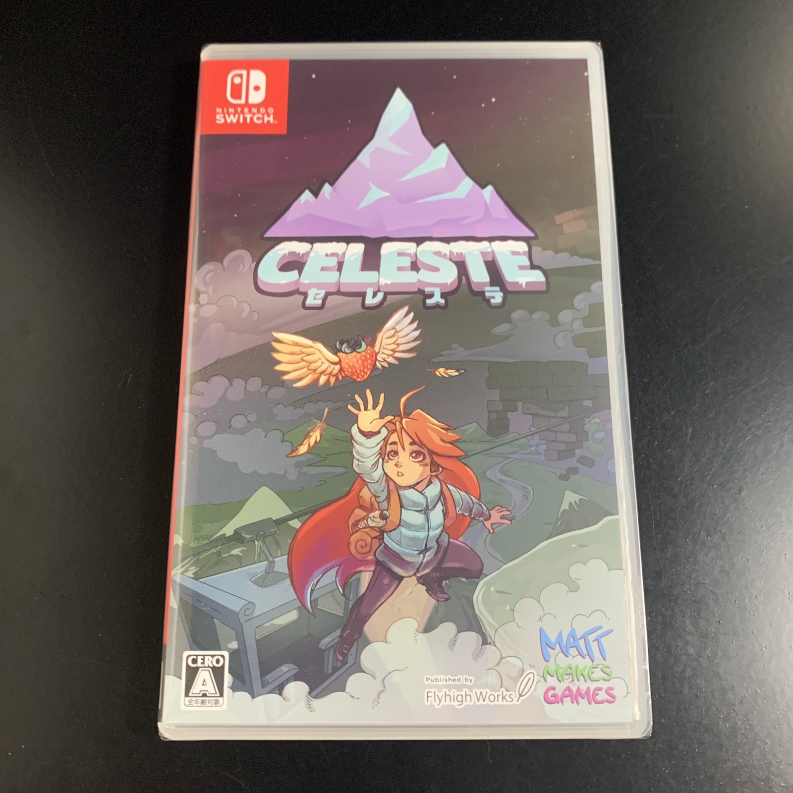 Unopened SW Celeste Nintendo Switch Flyhigh Works Sealed Platformer JP