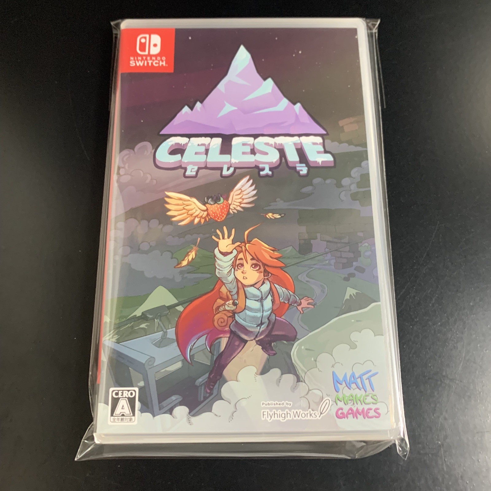 Unopened SW Celeste Nintendo Switch Flyhigh Works Sealed Platformer JP