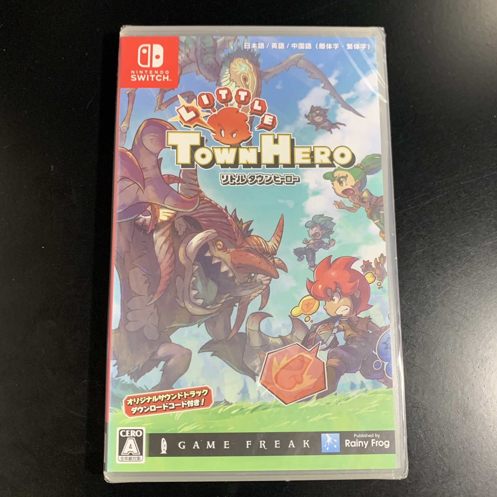 Unopened SW Little Town Hero Nintendo Switch Rainy Frog Sealed RPG JP w/tracking