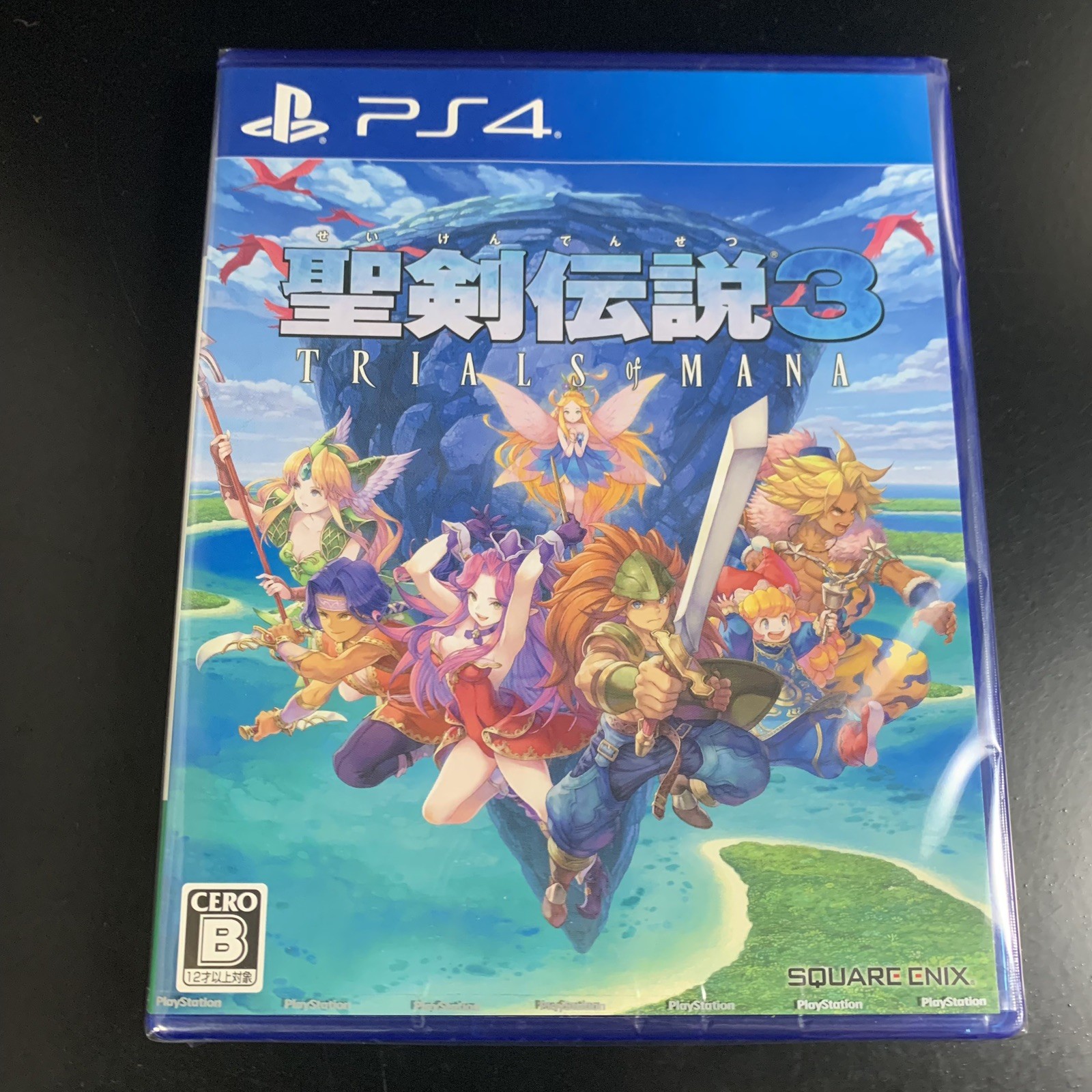 Unopened PS4 Trials of Mana Sony PlayStation 4 Square Enix Sealed RPG JP