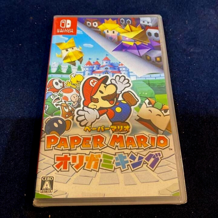 Unopened SW Paper Mario The Origami King Nintendo Switch Sealed RPG JP