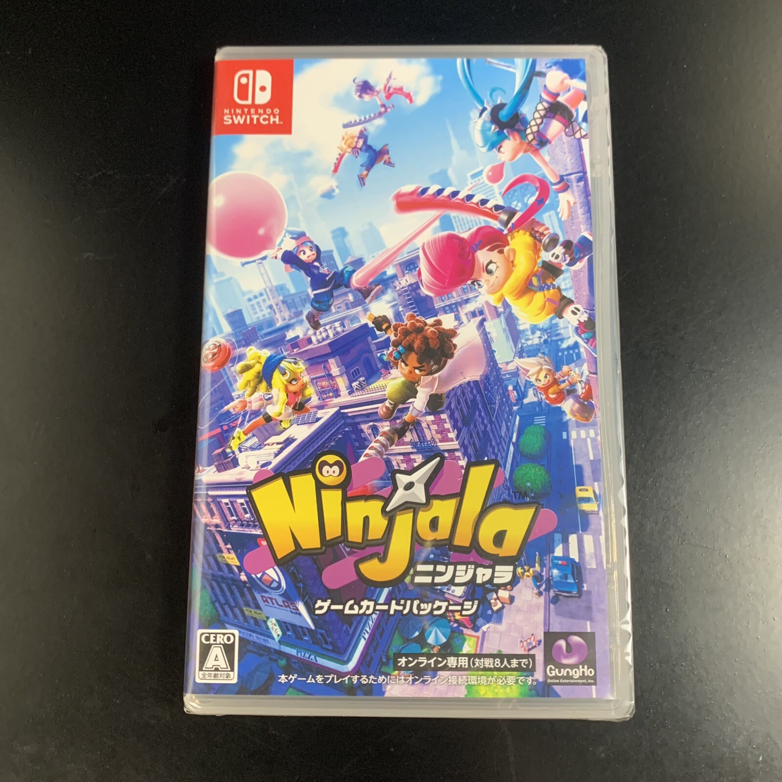 Unopened SW Ninjala Game Card Package Nintendo Switch GungHo Online