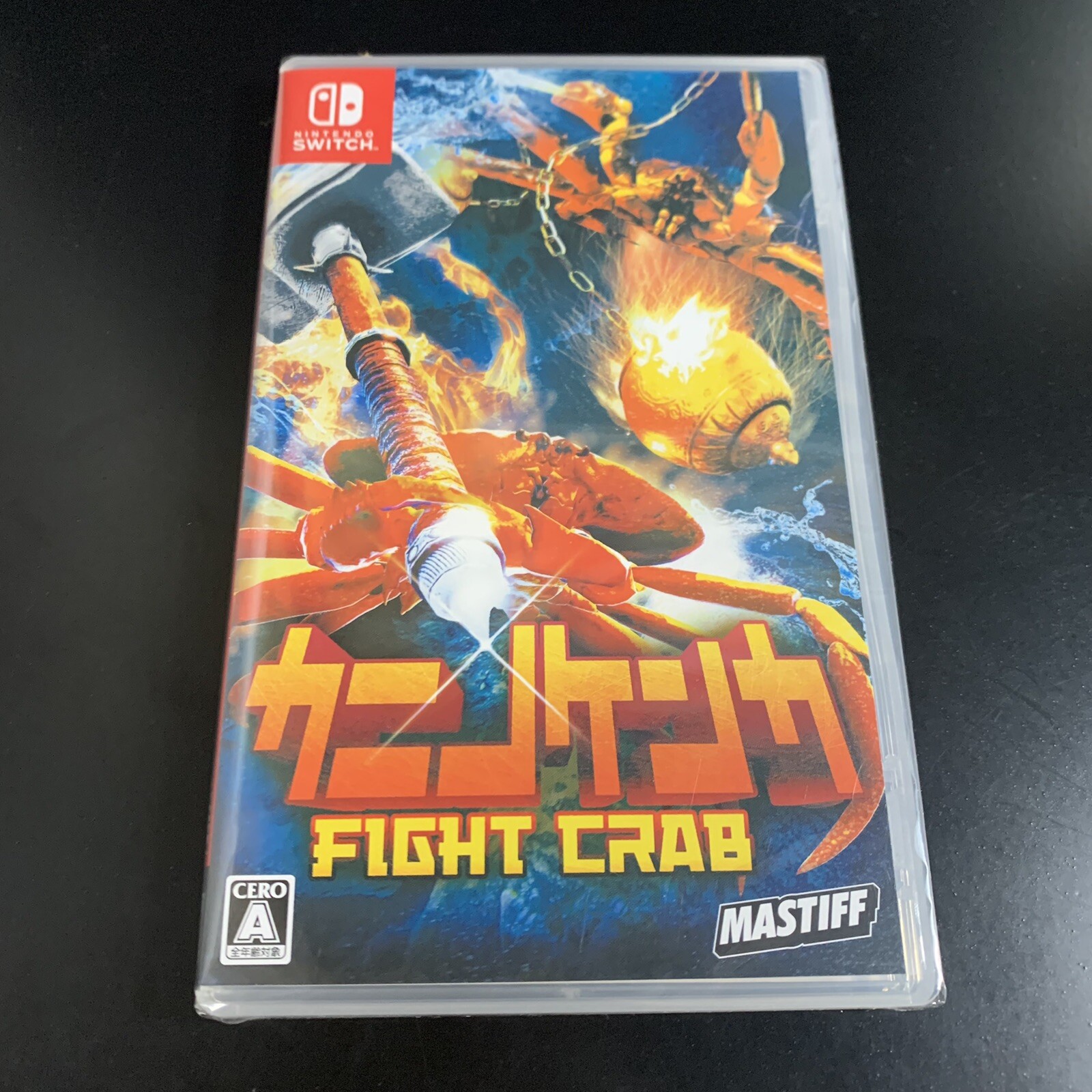 Unopened SW Fight Crab Nintendo Switch Mastiff Sealed Fighting JP w/tracking