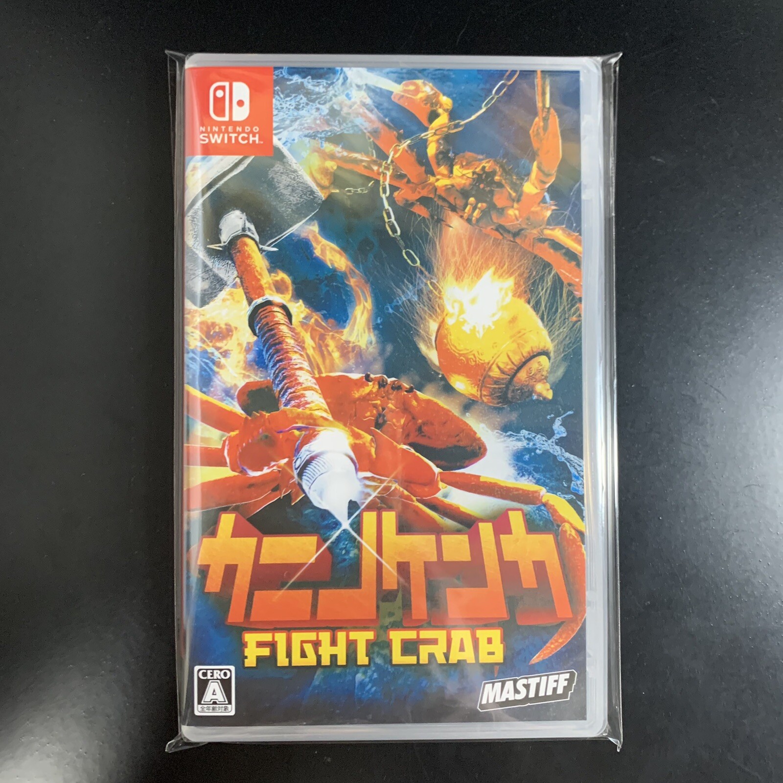 Unopened SW Fight Crab Nintendo Switch Mastiff Sealed Fighting JP w/tracking