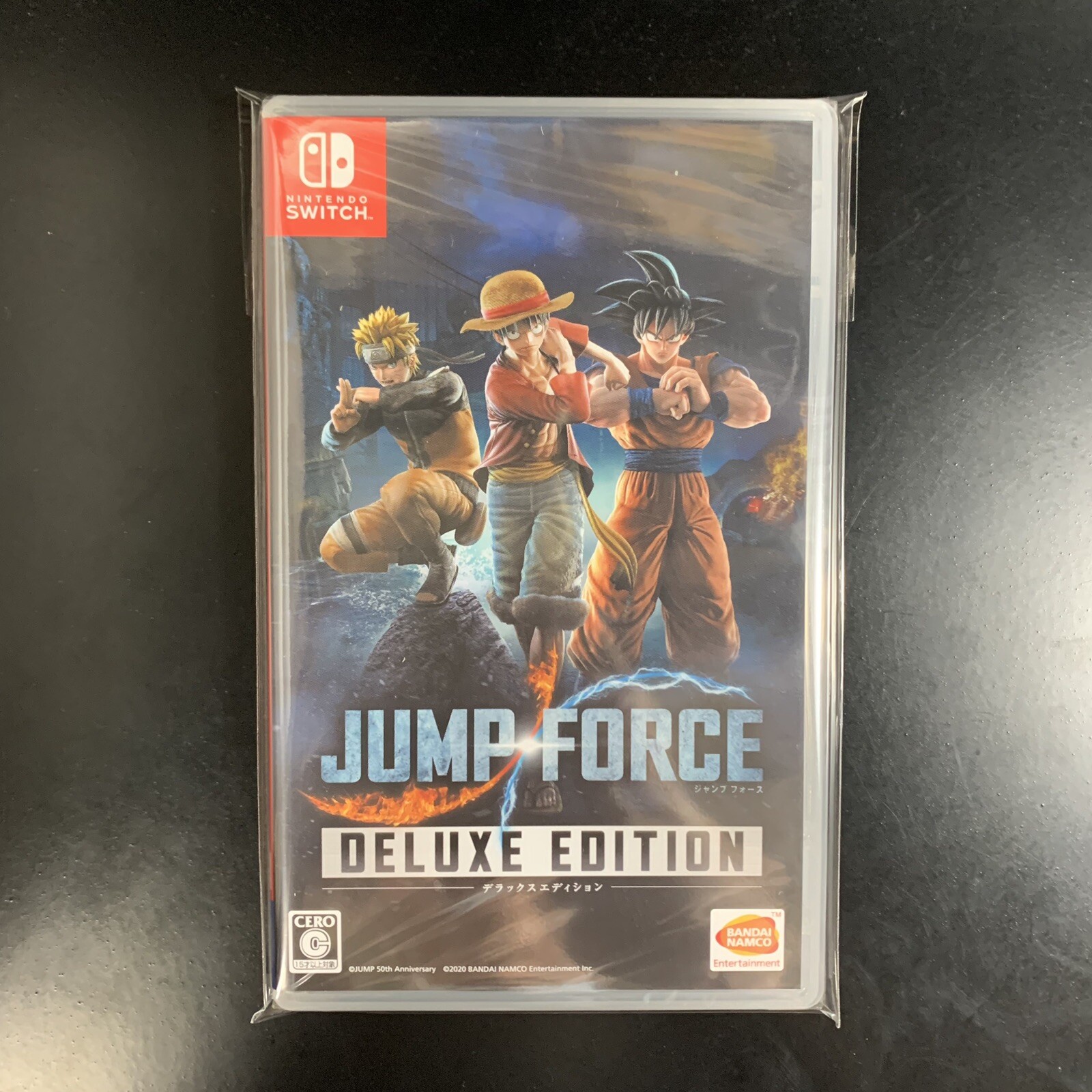 Unopened SW Jump Force Deluxe Edition Nintendo Switch Bandai Namco Sealed