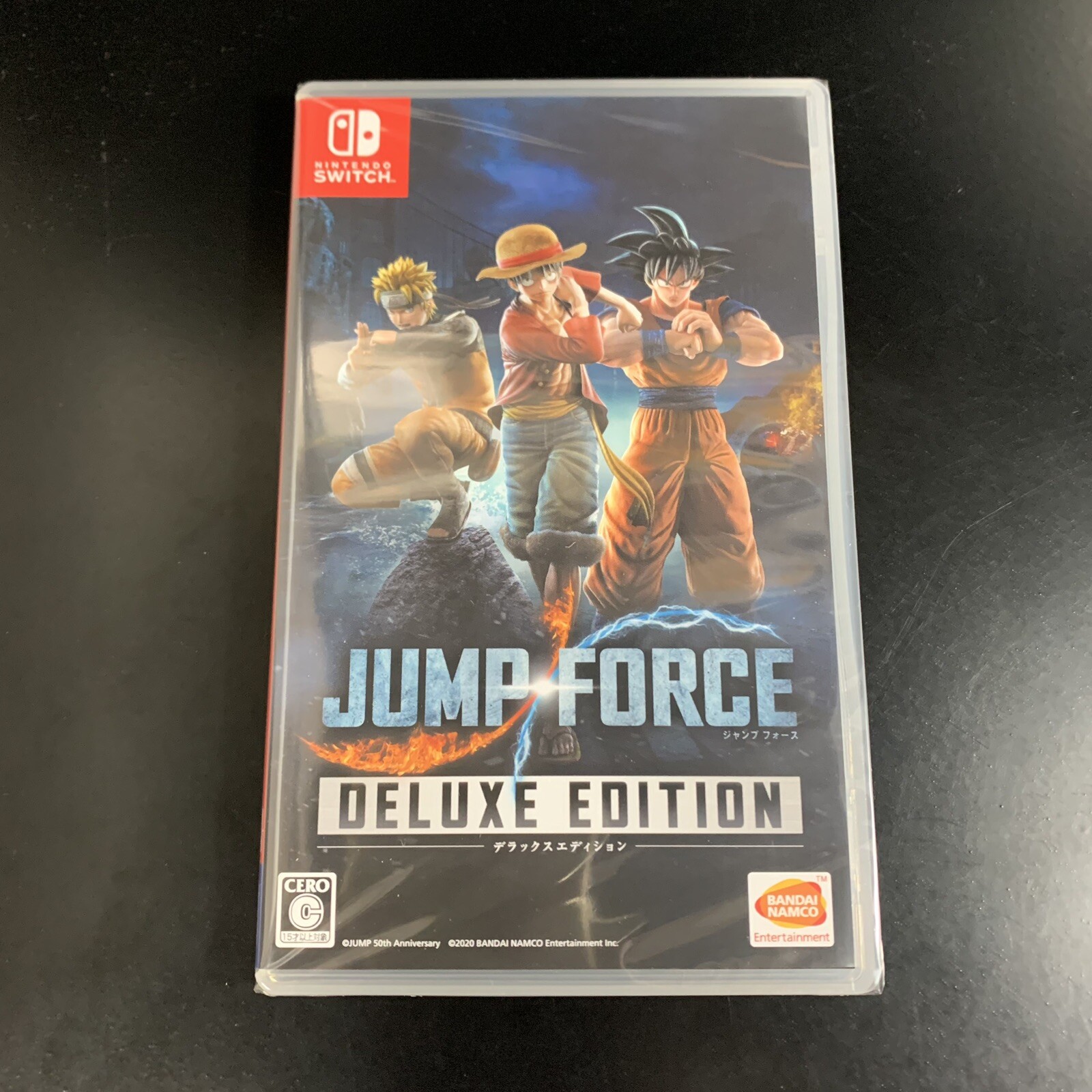 Unopened SW Jump Force Deluxe Edition Nintendo Switch Bandai Namco Sealed