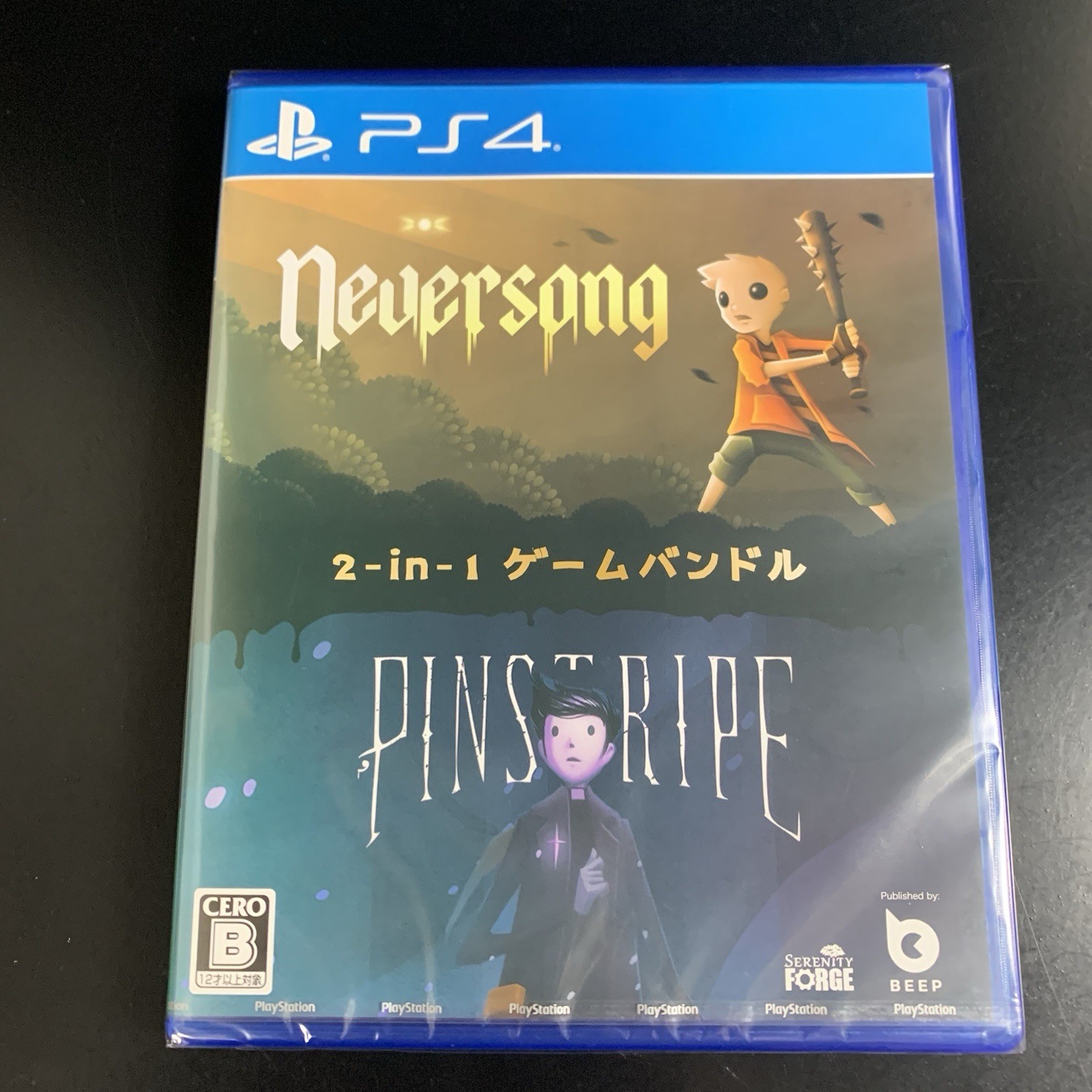 Unopened PS4 Neversong & Pinstripe Sony PlayStation 4 Beep Sealed Action
