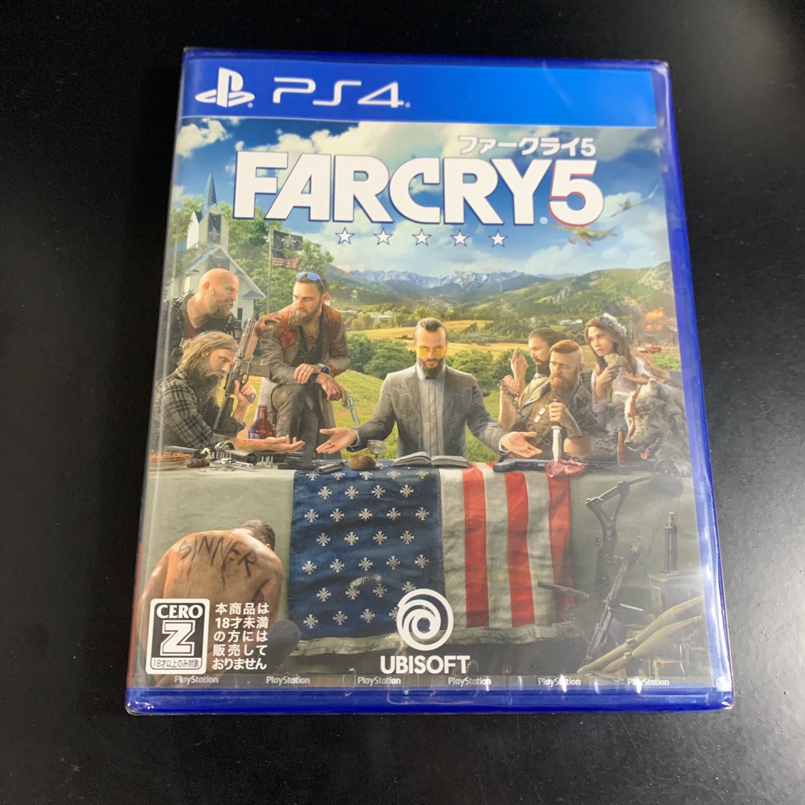 Unopened PS4 Far Cry 5 Sony PlayStation 4 Ubisoft Sealed Action JP w/tracking