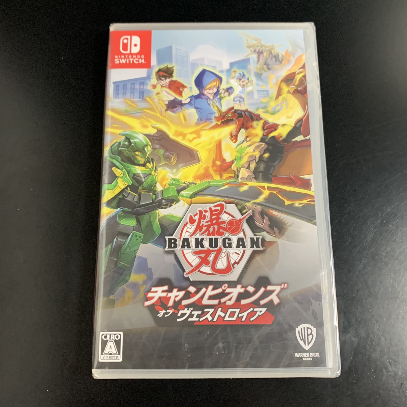 Unopened SW Bakugan Champions of Vestroia Nintendo Switch Warner Bros Sealed