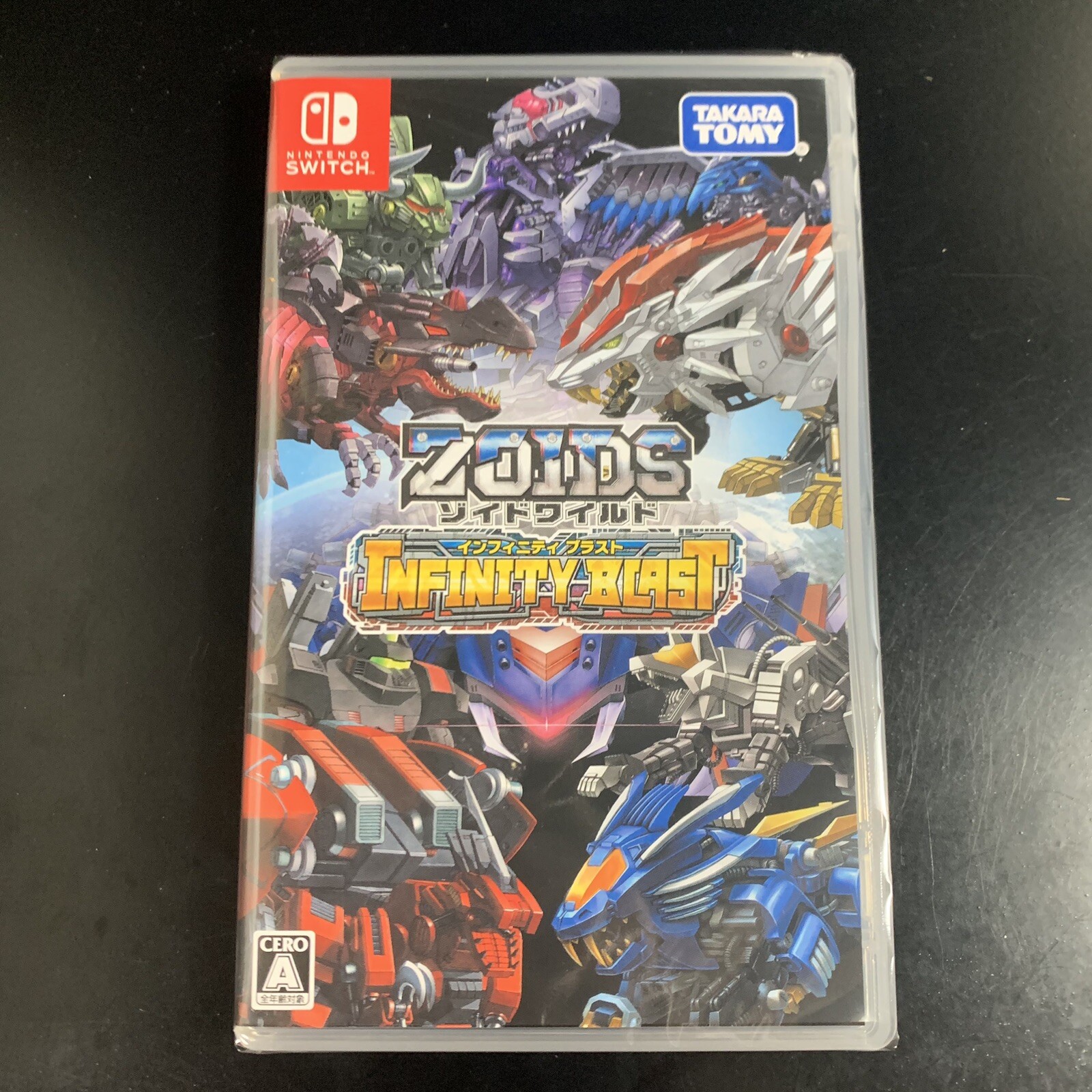 Unopened SW Zoids Wild Infinity Blast Nintendo Switch Takara Tomy Sealed Action