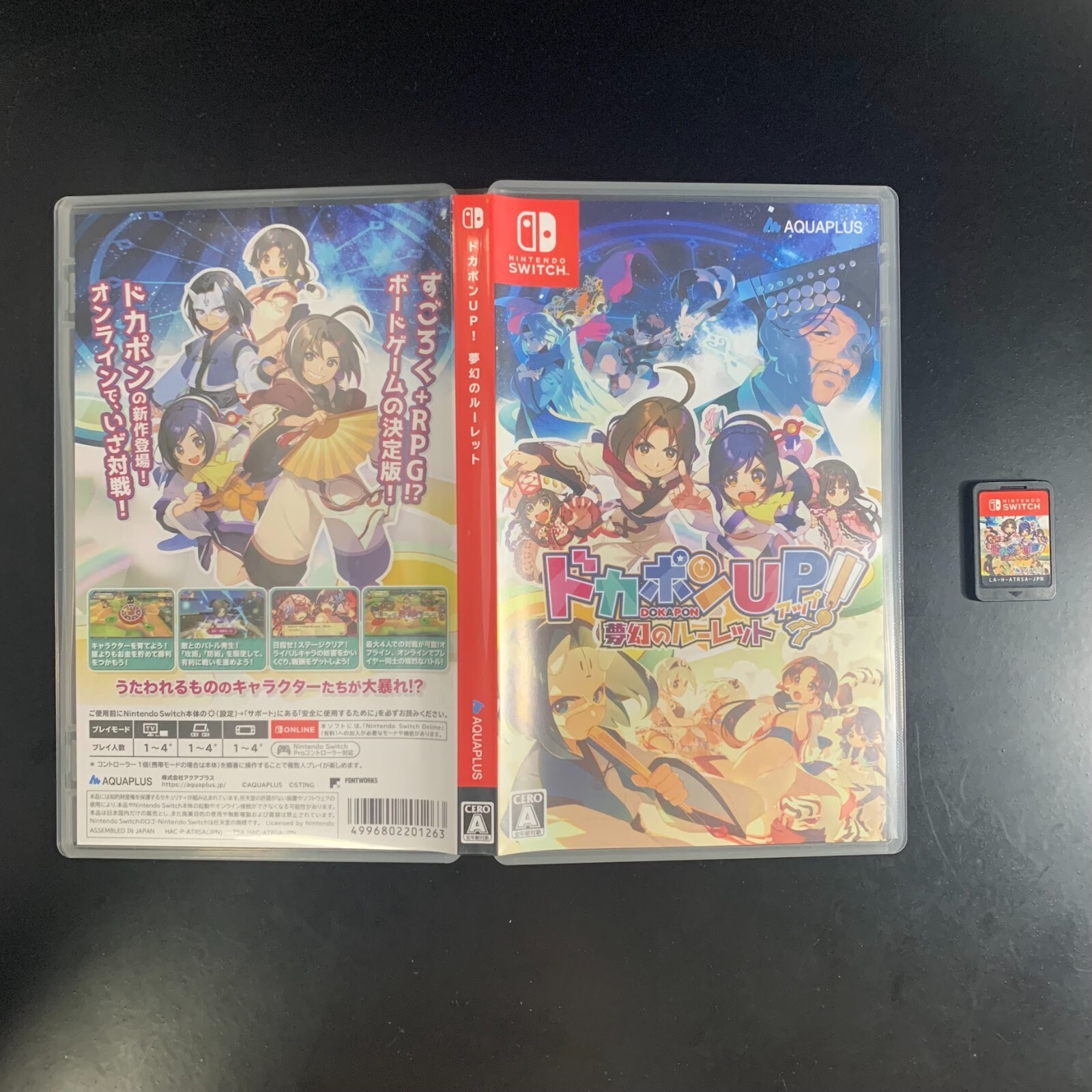 Unopened SW Dokapon UP! Dream Roulette Nintendo Nintendo Switch AQUAPLUS Sealed