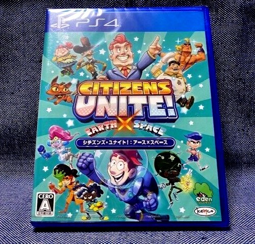 Unopened PS4 Citizens Unite! Earth x Space Sony PlayStation 4 Kemco Sealed RPG