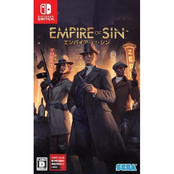 Unopened SW Empire of Sin Nintendo Switch Sega Sealed Action Adventure JP