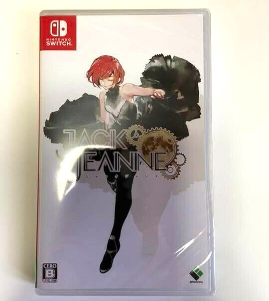 Unopened SW Jack Jeanne Nintendo Switch Broccoli Sealed Visual Novel JP