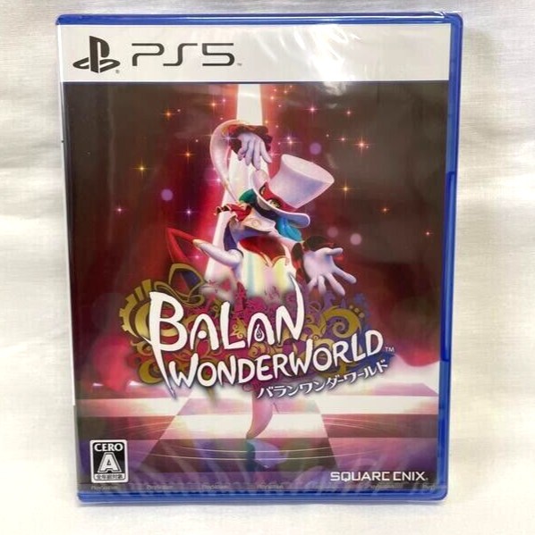 Unopened PS5 Balan Wonderworld Sony PlayStation 5 Square Enix Sealed Platformer