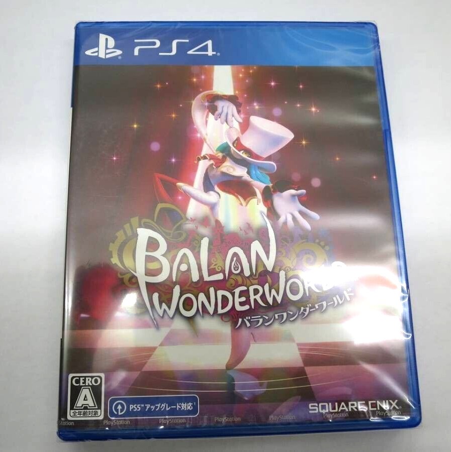 Unopened PS4 Balan Wonderworld Sony PlayStation 4 Square Enix Sealed Platformer