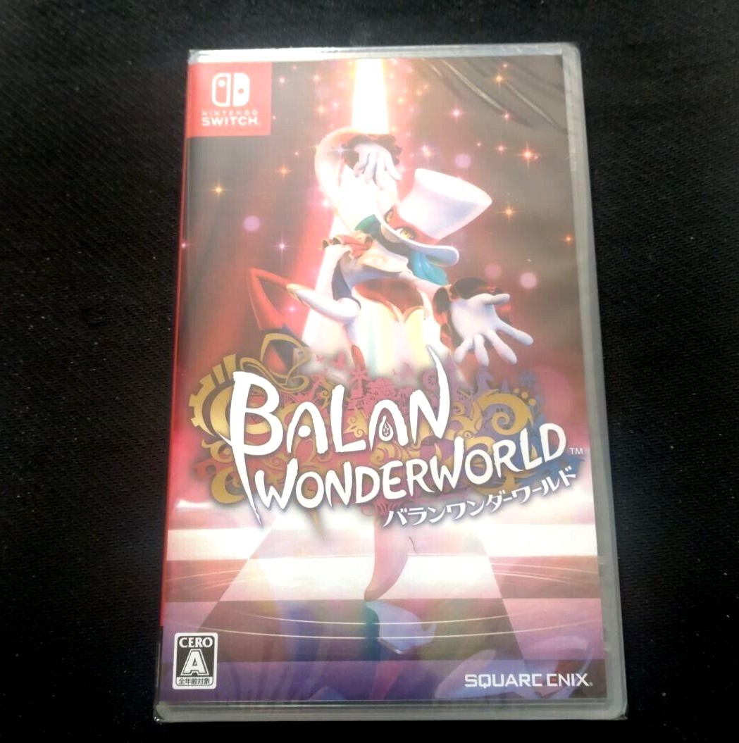 Unopened SW Balan Wonderworld Nintendo Switch Square Enix Sealed Platformer JP