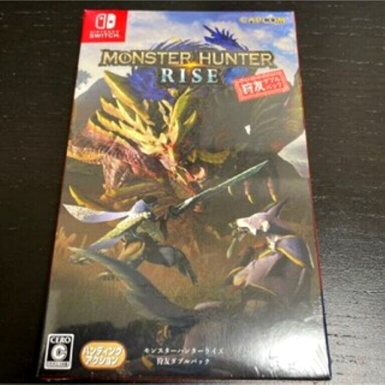 Unopened SW Monster Hunter Rise Hunting Friend Double Pack Nintendo Switch