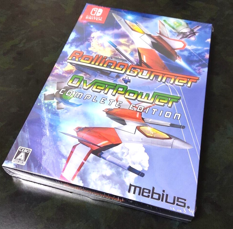 Unopened SW Rolling Gunner + Overpower Complete Edition Nintendo Switch Mebius
