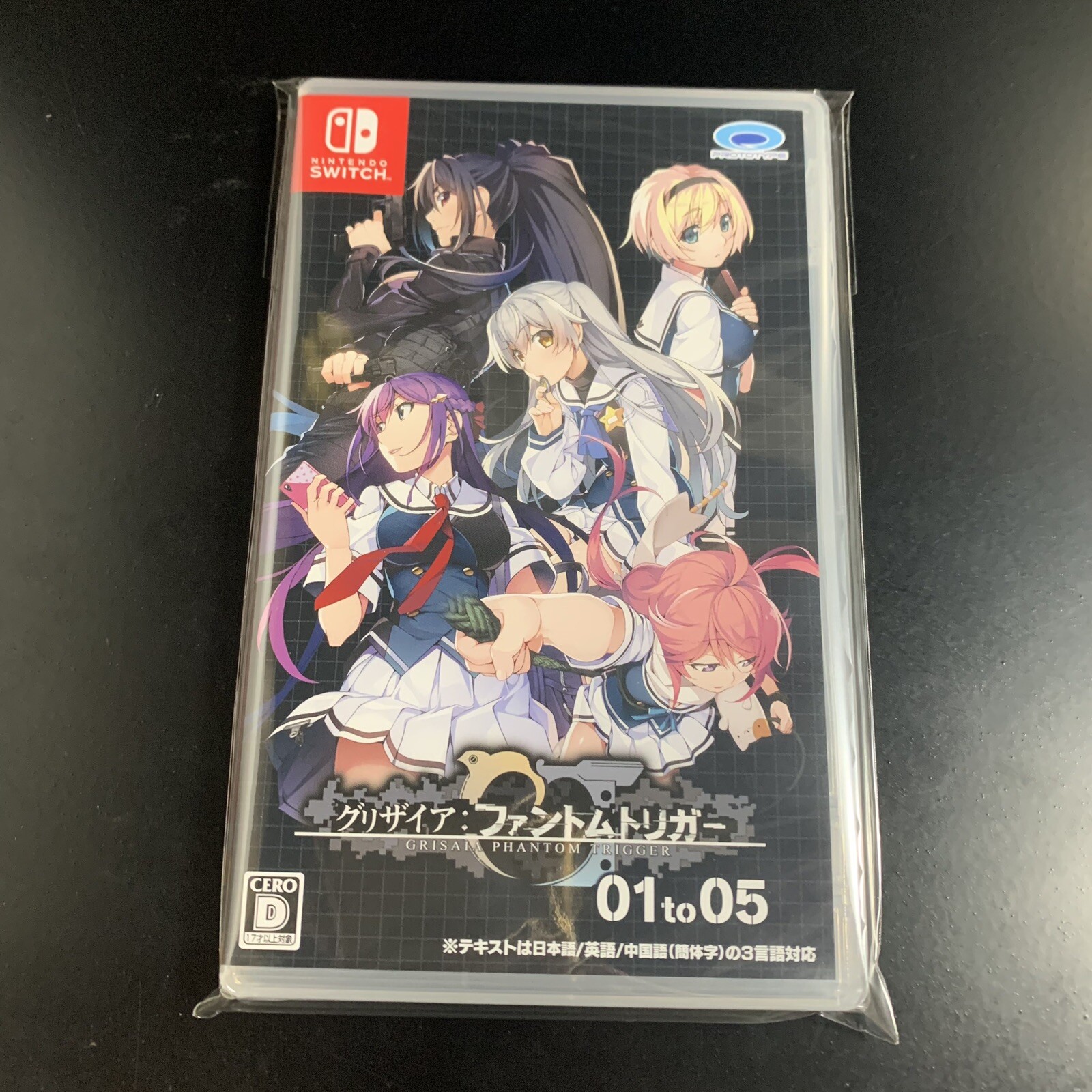 Unopened SW Grisaia Phantom Trigger 01 to 05 Nintendo Switch Prototype Sealed