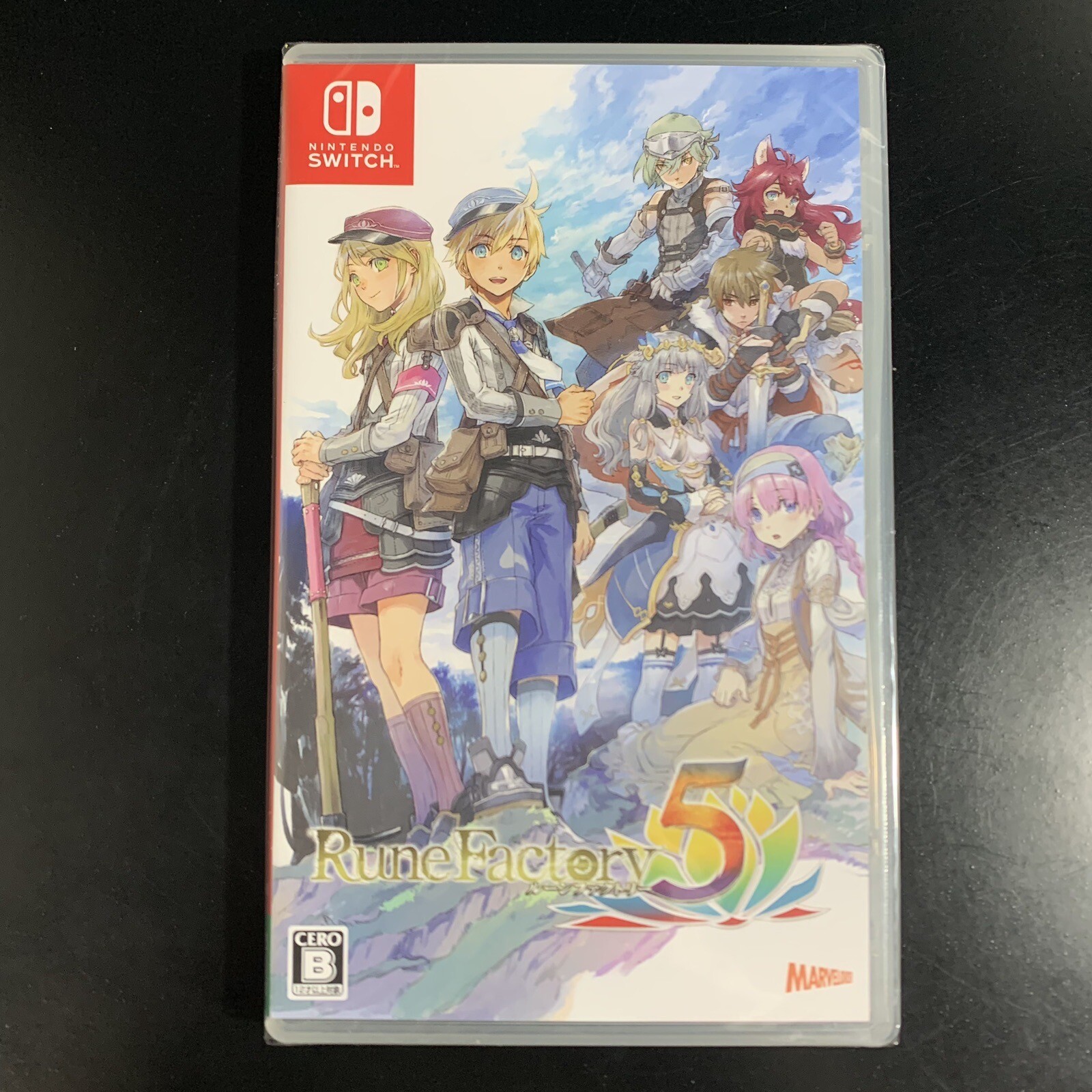 Unopened SW Rune Factory 5 Nintendo Switch Marvelous Sealed Action RPG JP