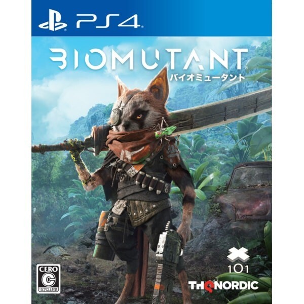 Unopened PS4 Biomutant Sony PlayStation 4 THQ Nordic Sealed Action RPG JP