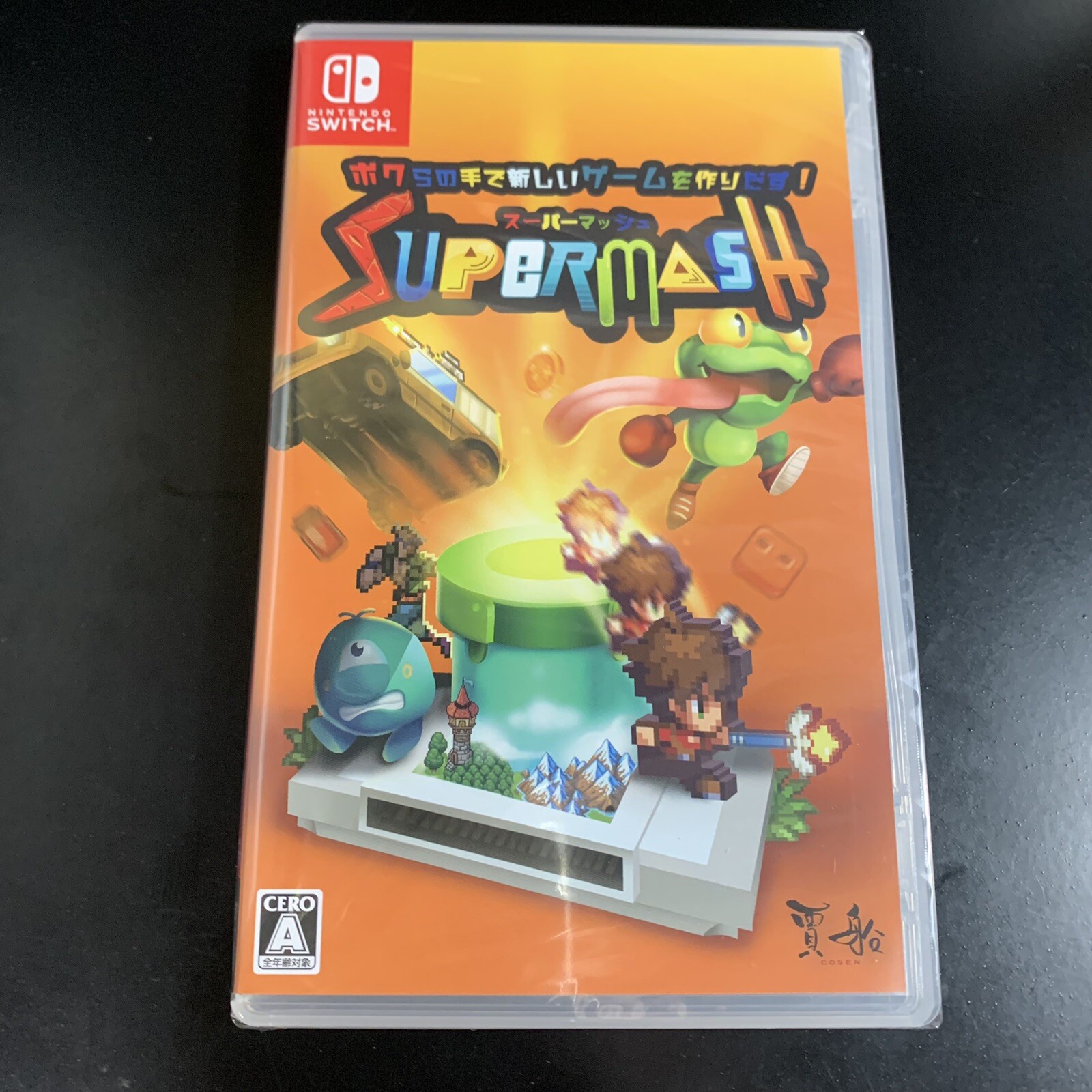 Unopened SW Super Mash Nintendo Switch Cosen Sealed Misc JP w/tracking