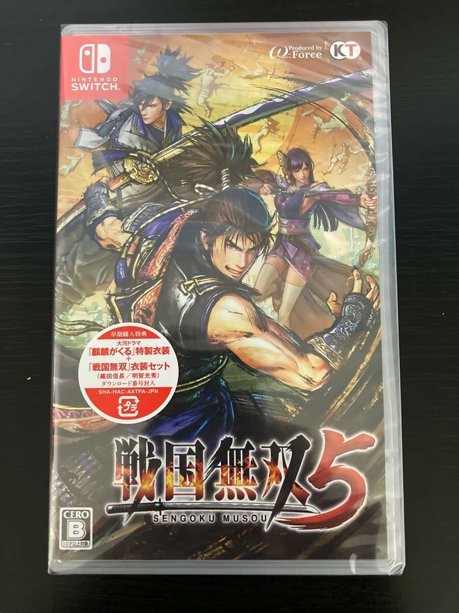 Unopened SW Samurai Warriors 5 Nintendo Switch Koei Tecmo Games Sealed Action