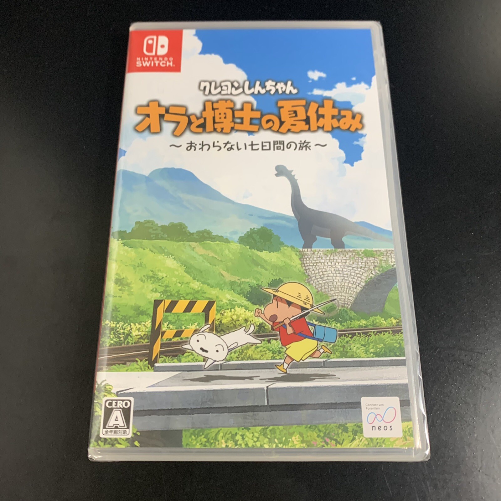 Unopened SW Crayon Shinchan Me & the Professor on Summer Vacation Nintendo