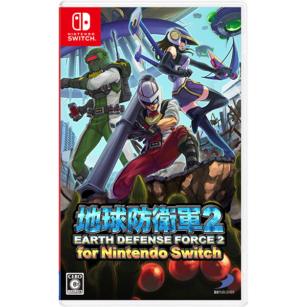 Unopened SW Earth Defense Force 2 Nintendo Switch D3 Publisher Sealed JP