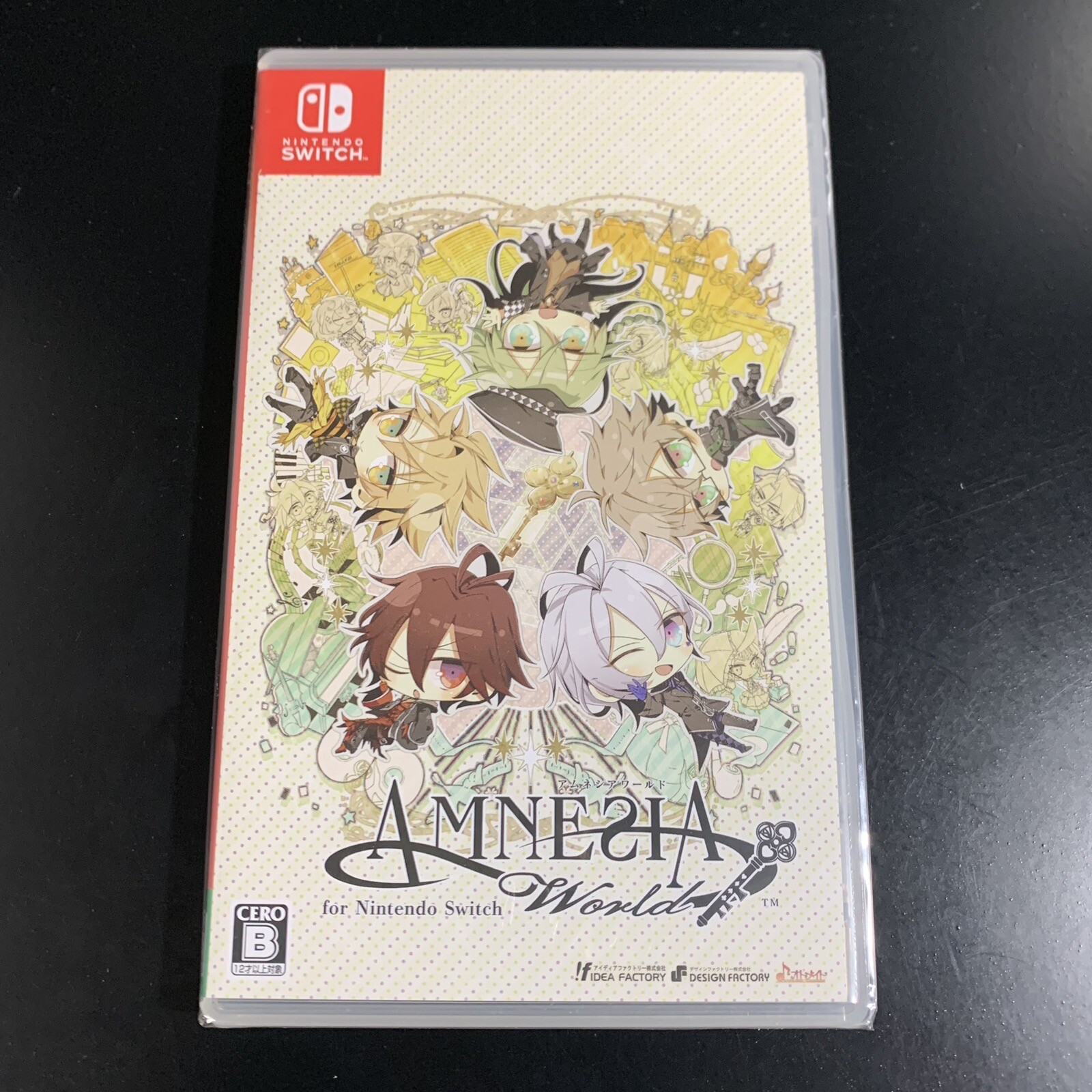 Unopened SW Amnesia World Nintendo Switch Idea Factory Sealed Otome JP