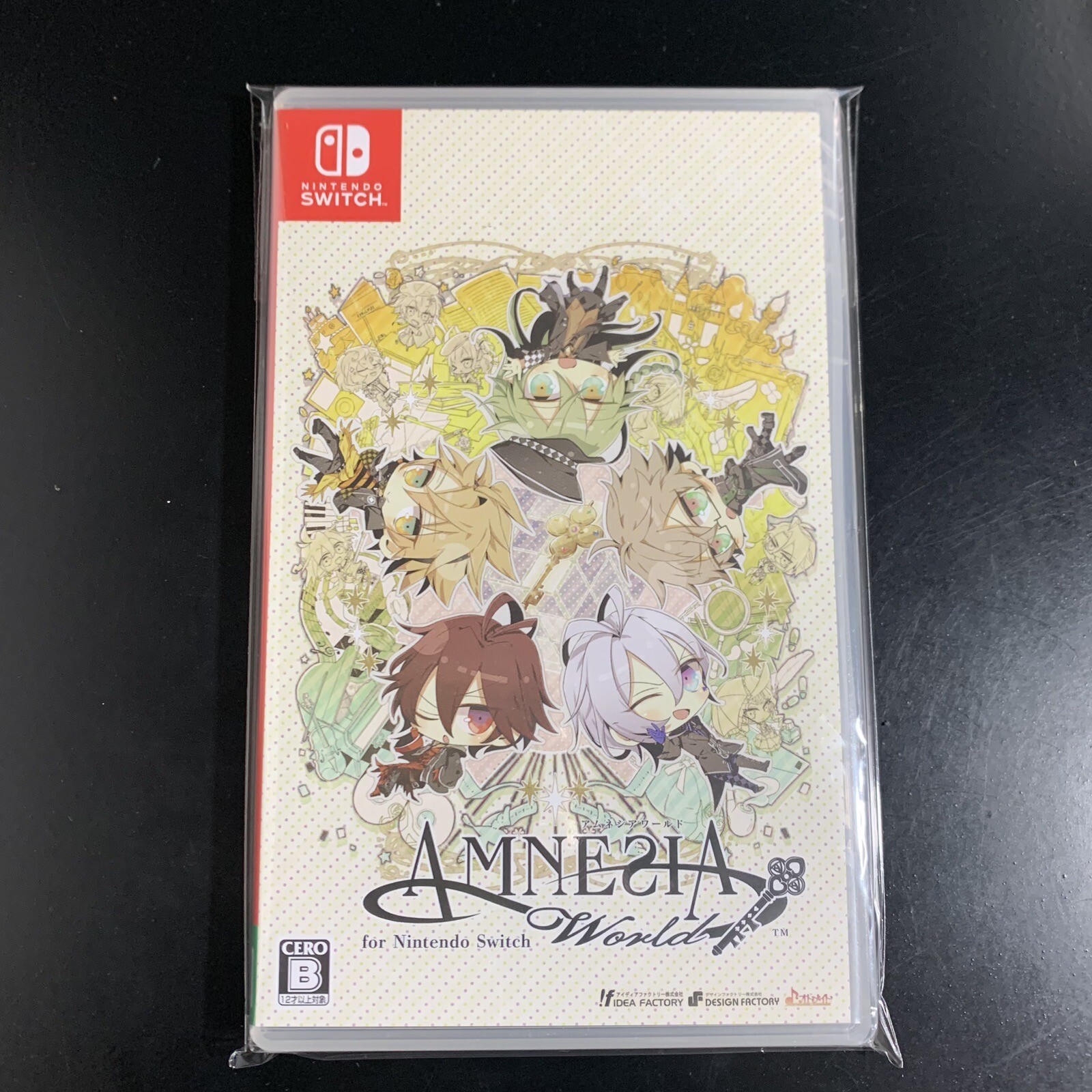 Unopened SW Amnesia World Nintendo Switch Idea Factory Sealed Otome JP