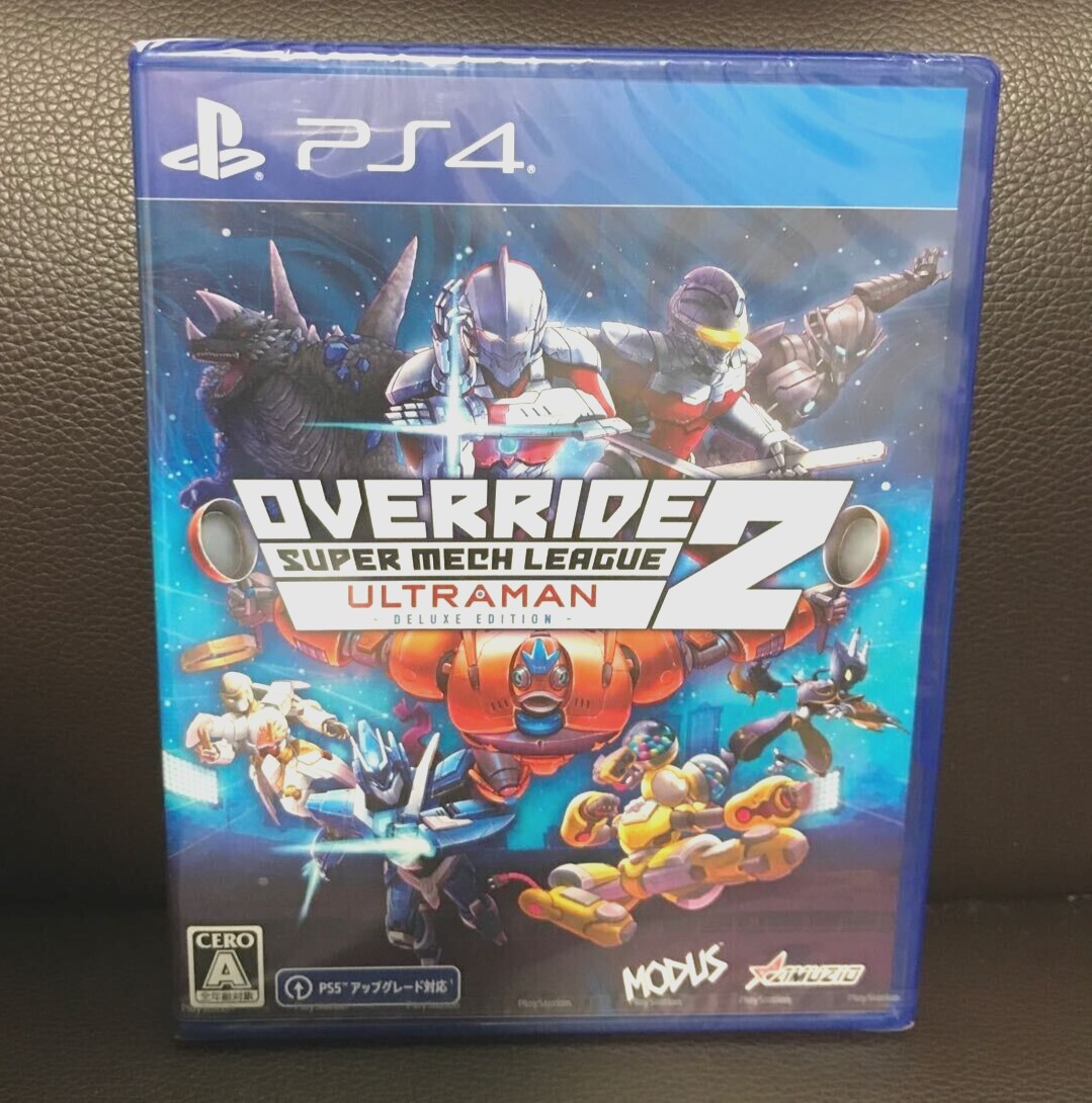Unopened PS4 Override 2 Super Mech League Ultraman Deluxe Edition Sony