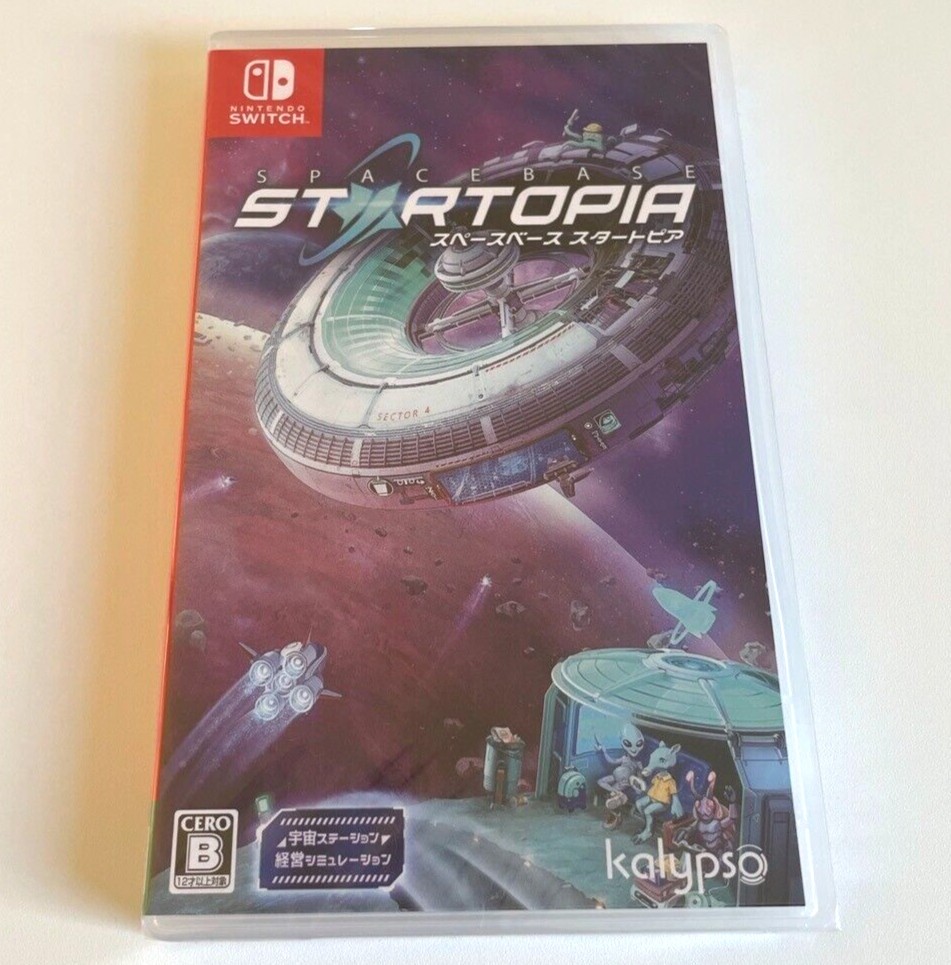 Unopened SW Spacebase Startopia Nintendo Switch Kalypso Media Sealed JP