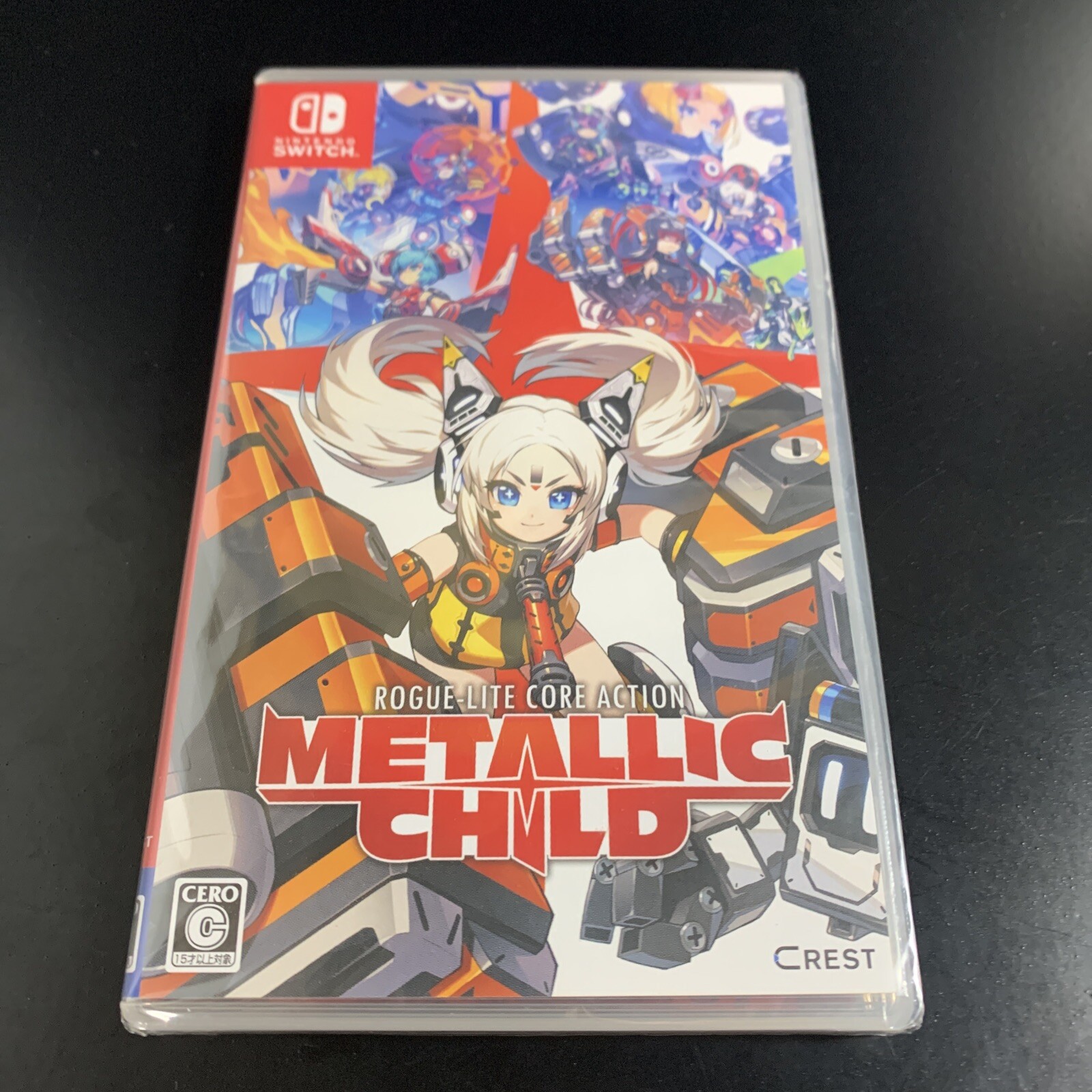 Unopened SW Metallic Child Nintendo Switch CREST Sealed Action JP w/tracking