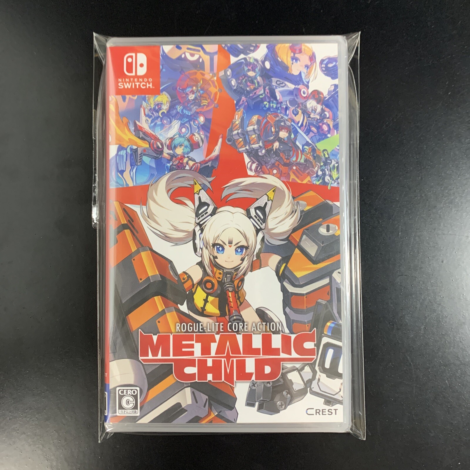 Unopened SW Metallic Child Nintendo Switch CREST Sealed Action JP w/tracking