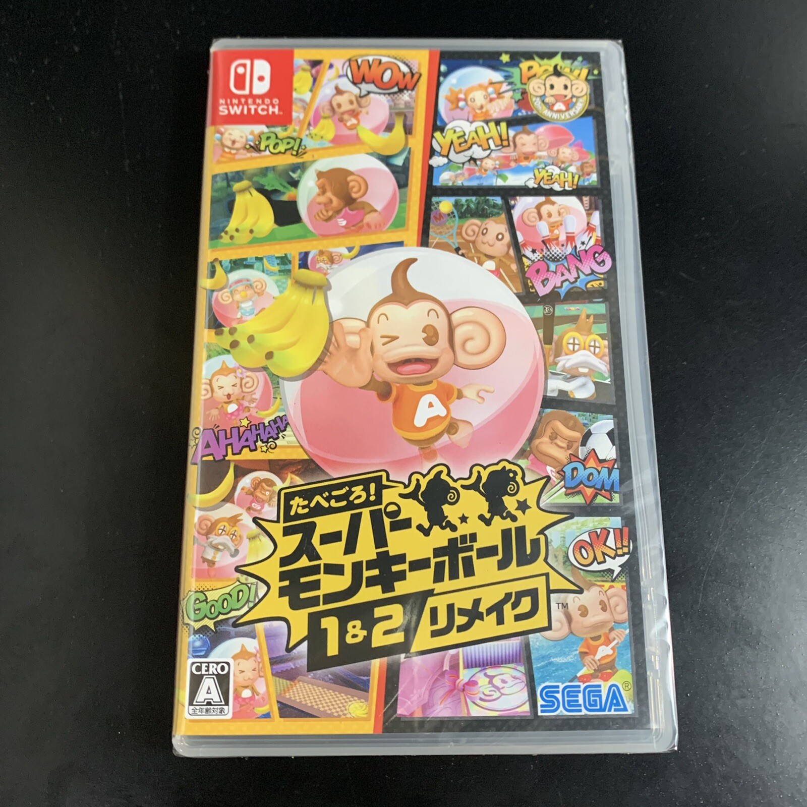 Unopened SW Super Monkey Ball 1&2 Redux Nintendo Switch Sega Sealed Misc JP