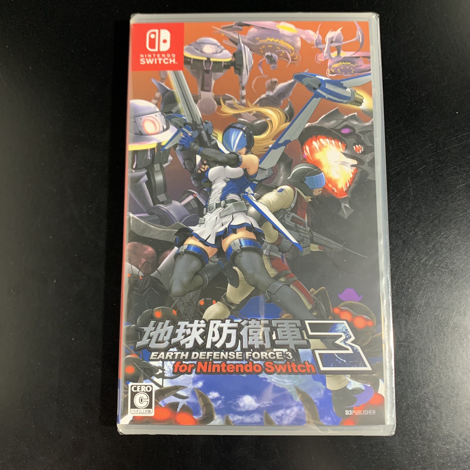 Unopened SW Earth Defense Force 3 Nintendo Switch D3 Publisher Sealed JP
