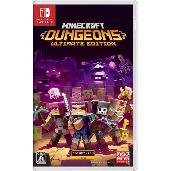 Unopened SW Minecraft Dungeons Ultimate Edition Nintendo Switch Microsoft