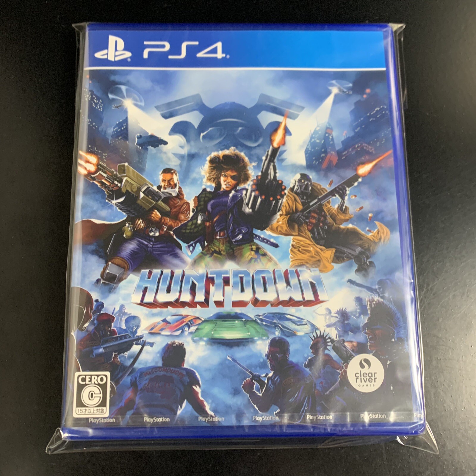 Unopened PS4 Huntdown Sony PlayStation 4 Beep Sealed Action JP w/tracking
